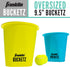Franklin Sports Bucketz Pong Game, Perfect Tailgate and Beach Game, Includes 12 Buckets and 3 Balls