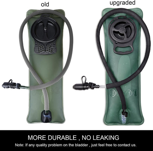 G4Free Military Tactical Hydration Pack Water Backpack with 3L Upgraded Bladder