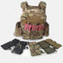 Tactical Mag Pouch for Magazine Holster, Open Top Molle Triple Mag Pouch for Tactical Bag Accessories