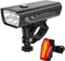 VICTAGEN Front and Rear Bike Lights Set, 8500lm Rechargeable Safety Lights for Night Riding
