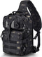 HAOMUK Tactical Sling Bag Pack Military Rover Shoulder Sling Backpack EDC Molle