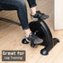 Byya W002K Mini Exercise Bike with Adjustable Resistance,LED Display,Portable Fitness Pedal Stationary Under Desk Foot