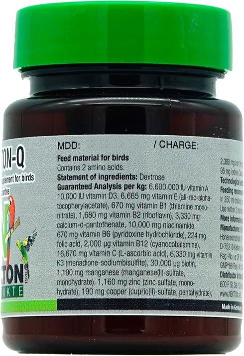 Nekton Q Vitamin K and Other Vitamins for Birds, 30gm