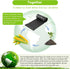 8 Set, 1.18 40 Pack Hapoon Gallon Compostable Portable Camping Toilet Bag with Poo Gel Mil Extra Thicken, Biodegradable