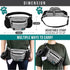 PetAmi Dog Fanny Pack, Treat Pouch for Dog Walking, Training, Built-in Poop Bag Dispenser, Water Bottle Holder