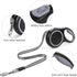 Segarty Retractable Dog Leash 26ft for Small Medium Large Dogs Up to 110lbs, Heavy Duty Nylon Leads, Black