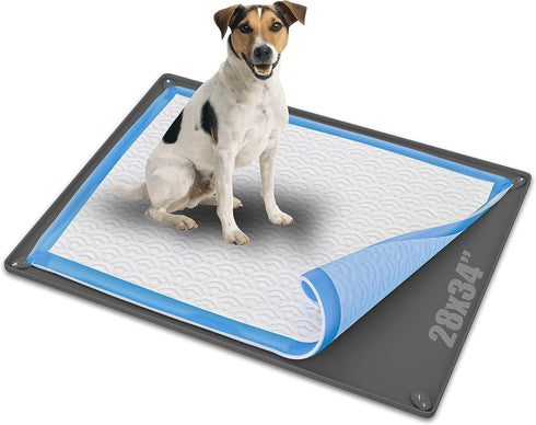 TidyFriend Puppy Pad Holder Tray Fits for 28 x 34 Pee Pads