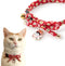 Necoichi Zen Hariko Charm Cat Collar (Red)