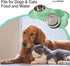 Dog Bowls 2 Stainless Steel Bowls for Pet Water and Food Feeder with Non-Spill Skid Resistant Silicone Mat