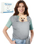 Dog Sling Swaddle Carrier for Small Dog, Cat Front Carriers for Small