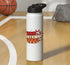 Ketchup Fan Corn Dog Enthusiast Designs Team Ketchup Corn Dog Lover Stainless Steel Insulated Water Bottle