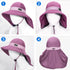Sukeen Cooling Sun Hat for Men Women, UPF50+ Wide Brim Fishing Hat with Neck Flap, Adjustable Foldable