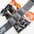 RJ-Sport Race Number Belt, Triathlon Race Belt Bib Holder with 6 Energy Gel Loops