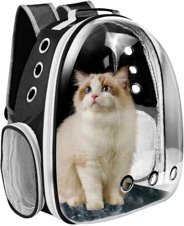 Goxeon Cat Backpack Carrier, Pet Cat Carrier with Ventilated Design for Carrying Puppy