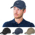 Washed Cotton Vintage Smile Mountain Baseball Cap, Adjustable Dad Golf Hat for Men Women