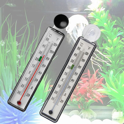 14.50x2.80x1cm Aquarium Digital Thermometer Fish for Submersible Thermometers Large Numbers No Messy ES Suck Inside