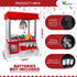 Bundaloo Claw Machine Arcade Game with Sound, Cool Fun Mini Candy Grabber Prize Dispenser Vending Toy for Kids, Boys