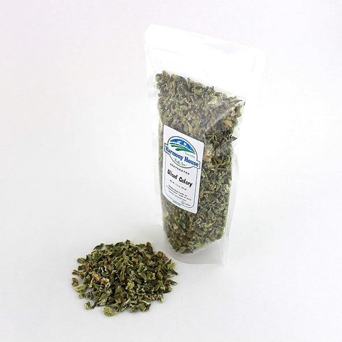 (1.5 oz, Harmony House Dehydrated Celery, Crosscut Dried Vegetables For Cooking, Camping, Emergency Supply and More Zip