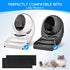 10-Pack Carbon Filters for Litter-Robot 3, Activated Carbon Litter Box Filter Replacement