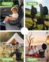 SAYA KIJI Camping Toilet Retractable Portable Toilet Portable Potty Foldable Toilet Adjustable Height for Camping