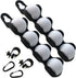 Golf Ball Holder - Holds 4 Golf Balls, Easy Attachment to Bag or Cart, Accessories Gift for Men and Women