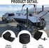 ZHAO 48 Inch Boat Trailer Guide Pole Cover and Pad - Heavy Duty Marine Trailer Guide Poles Cover for Jet Ski Boat
