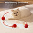 2 1 Duo2 Cheerble in Interactive Cat Toys for Indoor Cats - Wicked Ball Automatic Cat Toy, Dual Interchangeable Shells