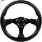 Golf Cart Steering Wheel for EZGO RXV & TXT, Club Car DS, Club Car Precedent Tempo, Yamaha Golf Carts, Black