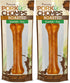 Pork Chomps Roasted Pressed Pork Skin Dog Chew, 7-inch Bone, 1 Count