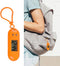 jojnsha Backpack LED Digital Keychain Pocket Watch Portable Miniature Clock for Students Kids Lightweight Timepiece