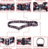 Martingale Dog Collars for Small Dogs, No-Slip Escape Proof Choke No Pull Adjustable Training Collars for Small Medium
