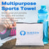 Sukeen Cooling Hoodie Towel, Absorbent Quick-Drying Cooling Towels for Neck and Face, UV Sun Protection