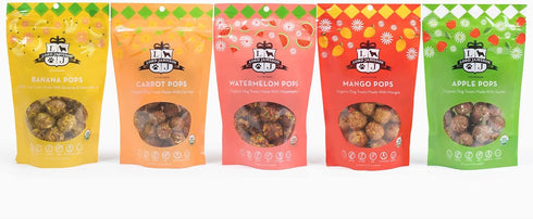 Mango Pops Organic Dog Treats, Made with Real Mango, 6 oz. Bag