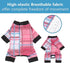 Etdane Dog Recovery Suit for Surgery, Female Spay Onesie for Dogs, Blue Red Plaid/XL