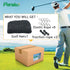 Heavy Duty Nylon Golf Practice Net, Outdoor Indoor Hitting Net with Wire Hanging Kit for Golf, Baseball, Soccer