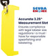 3.25" Scuba Choice Plastic Lobster Gauge w/Clip