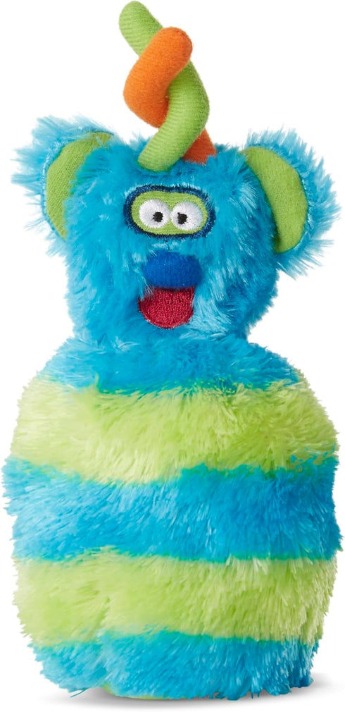 8 Set, 2+ Melissa & Doug Fuzzy Monster Bowling Pins and Ball with Mesh Storage Bag - Pieces Toddler Plush Indoor