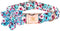 Elegant Little Tail Dog Collar with Flower, Adjustable Floral Print Summer Cute Collar for X-Large Dogs