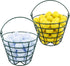 Roykaw Golf Ball Basket, Container for 50 Balls, Golf Ball Bucket with Handle, Built to Last, Easy to Organize