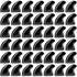 100pcs Black Cat Nail Caps - Kitten Nail Caps with Adhesives and Applicators, Large Pet Tips