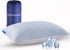 Gehannah Travel Pillow, Large Compressible Camping Pillow with Shredded Memory Foam and Storage Bag for Outdoor Gear