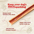Natural Farm Gullet Sticks, 6 Inch, 25 Pack, Grain-Free, Preservative-Free, Fully Digestible Beef Esophagus