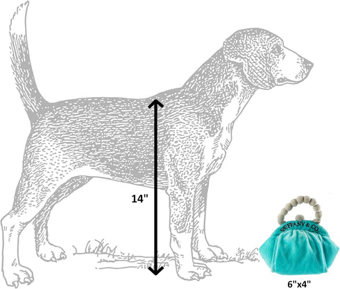 Dog Diggin Designs Runway Pup Collection - Unique Squeaky Parody Plush Dog Toys, Haute Couture