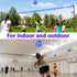 6 Pack 5, Volleyballs Official Size Soft Bulk Recreational Volley Balls with Pump and Net Bag for Indoor Outdoor Beach