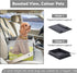 4 25lbs A Pet Dog Car Seats for Small Dogs Under Safety Travel Booster Seat with Patent Buckles, Adjustable Leash