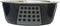 SPOT by Ethical Products Non Slip Stainless Steel Dog Bowl - Durable Food and Water Pet Dish, Dishwasher Safe, Black