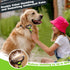 3PCS Dog Brush I Dog Brush for Shedding I Deshedding Dog Brush I Dog Bath Brush I Slicker Brush For Dogs I Dog Comb I Premium Pet Supplies (Green Black)