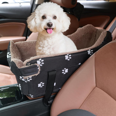 FADEYJ Center Console Dog Car Seat, Pete Console Car Seat for Cats Dogs