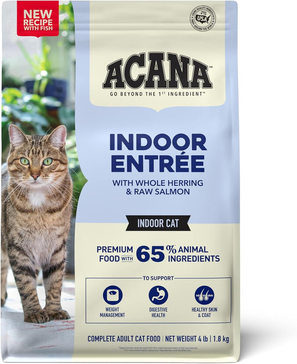 ACANA Cat Indoor Entrée Fish Recipe, 4LB