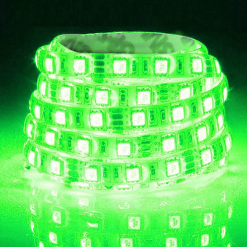 Pontoon Boat Light, LED Strip for Duck, Bass, Sail, Kayak, Flexible Deck & Interior Courtesy Lights, Green